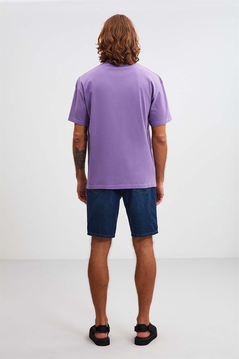 AXTON Örme Oversize 440  T-Shirt