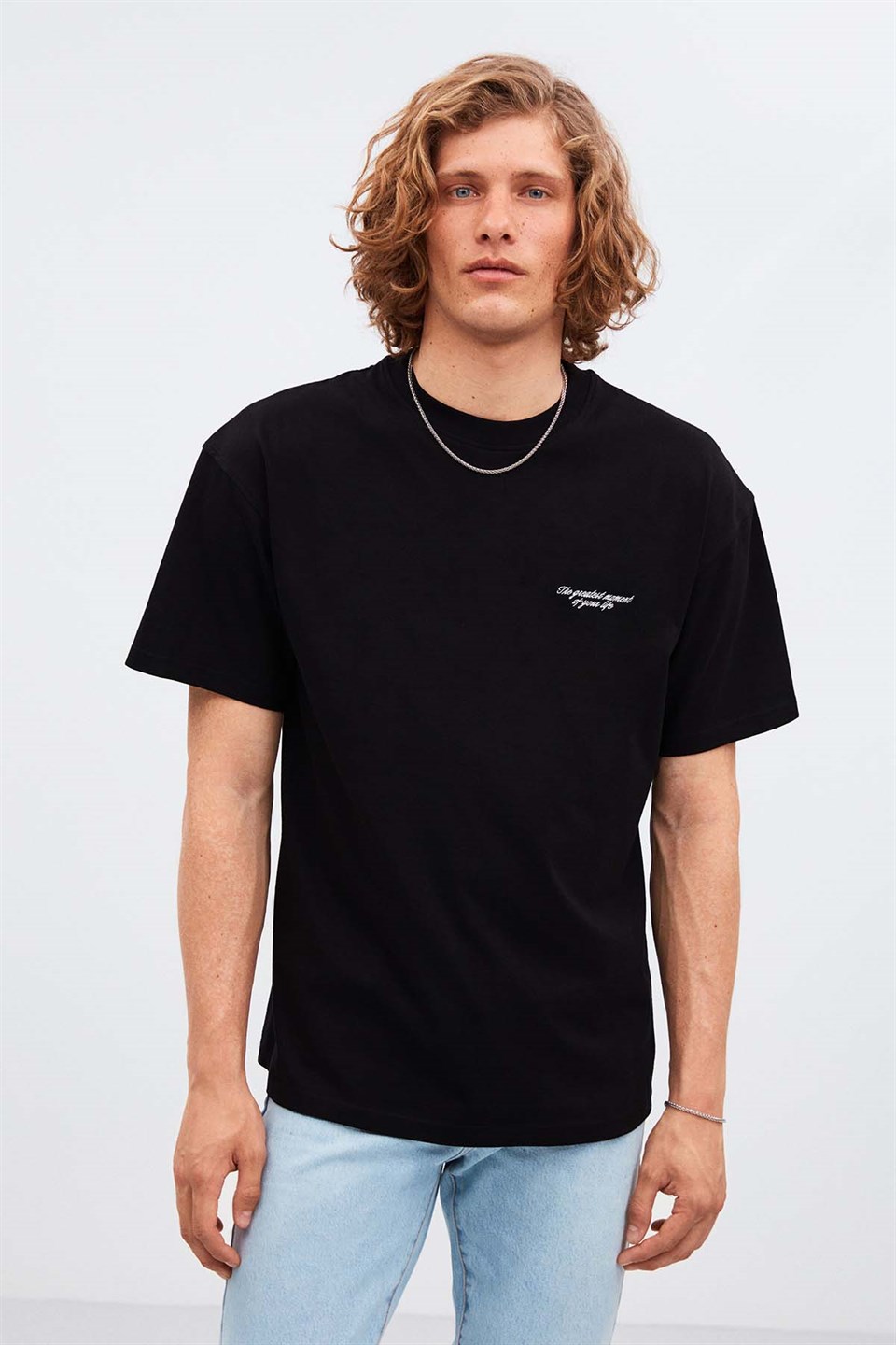 AXTON Örme Oversize 990  T-Shirt