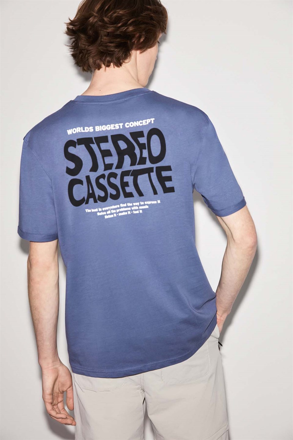 CASSETTE Örme Regular Fit 550  T-Shirt