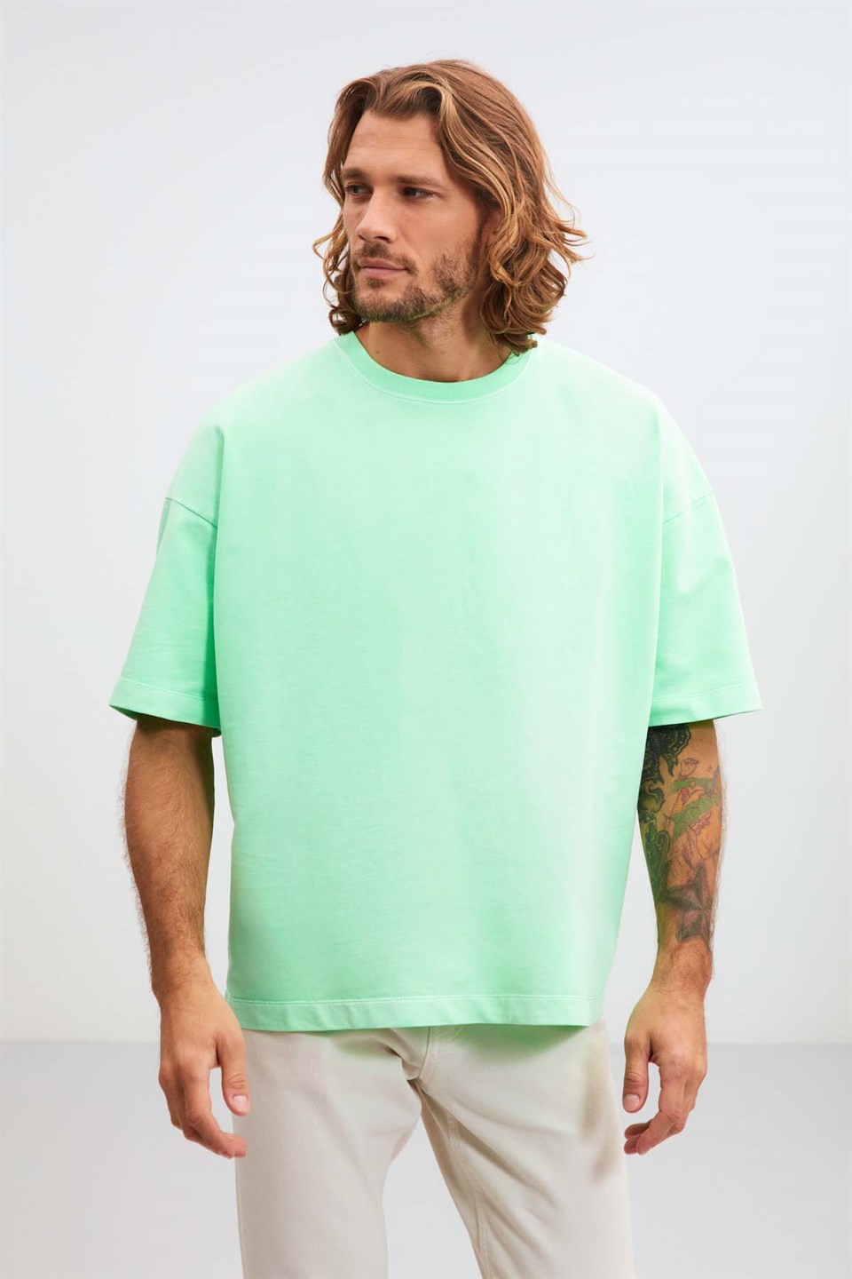 JESSE Örme Oversize 770  T-Shirt
